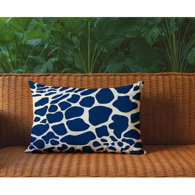 Oreiller rectangulaire réversible intérieur / extérieur Giro