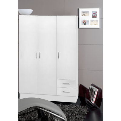 Facile 3 Door Manufactured Wood Wardrobe