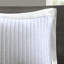 Ensemble de literie en coton Farmhouse, lit simple blanc, confortable toutes saisons