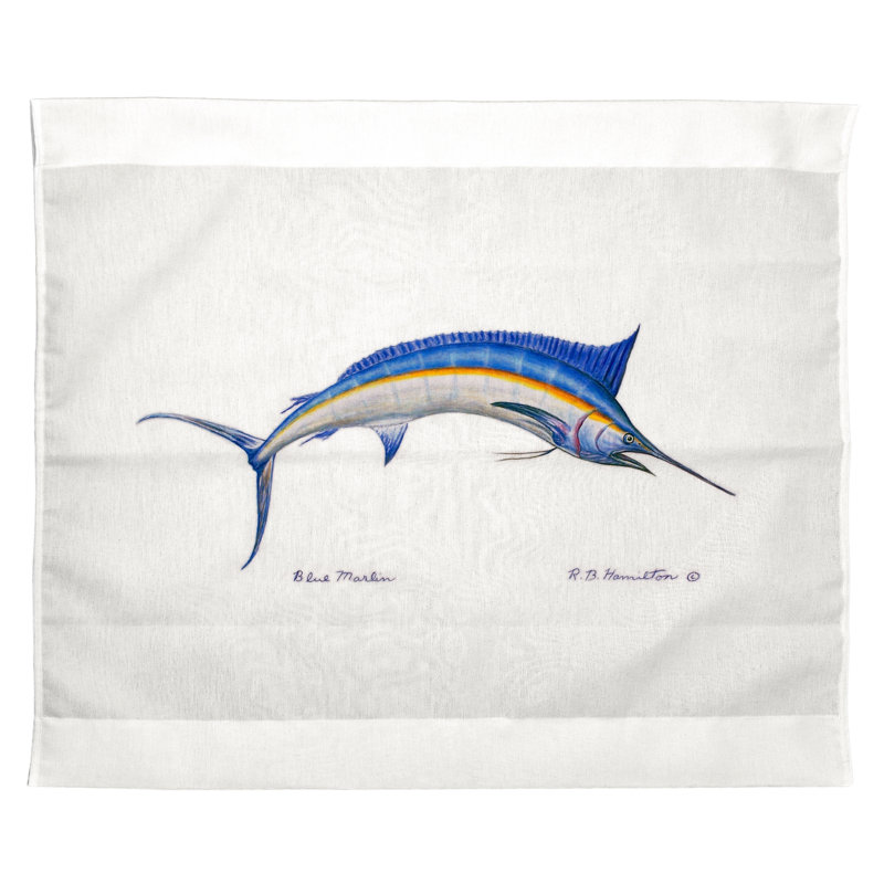 « blue marlin' », impression