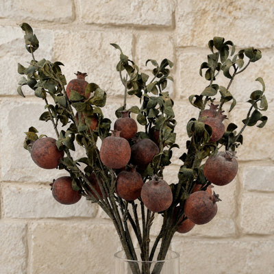 Leaf Design Artificial Flowers 75 cm H Faux Plant