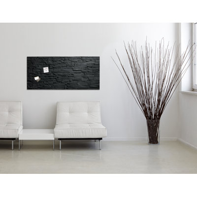Artverum Wall Mounted Magnetic Unframed Glass Board