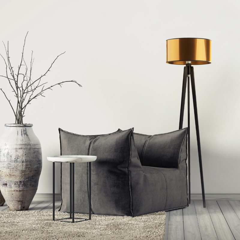 Krall 149cm Tripod Floor Lamp, Copper