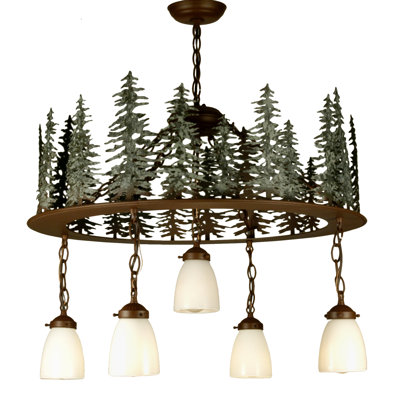 Tall Pines 5 - Light Chandelier