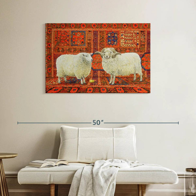 Brampt Persian Wool, 26" H x 39" W