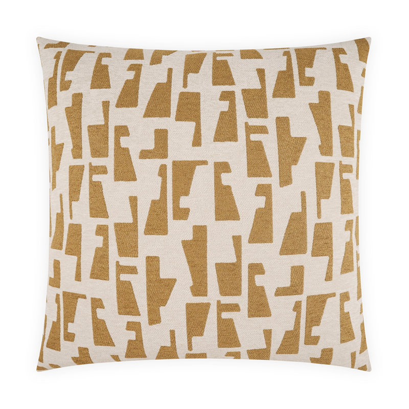 Targa Throw Pillow, Wheat
