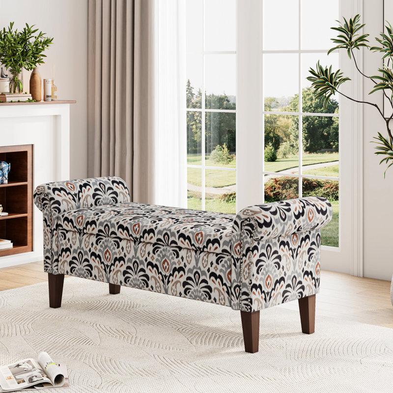 Attractive Storage : Floral Pattern, Seat Classic Style Material, Feature