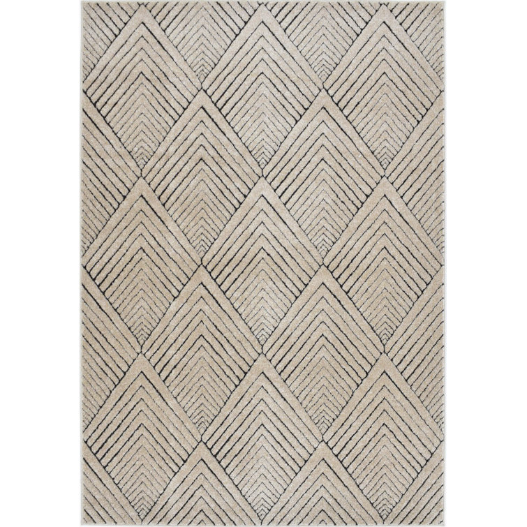 Neace Contemporary Sandstone Cliff Area Rug
