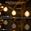 Guirlande de 50 lumières à piles