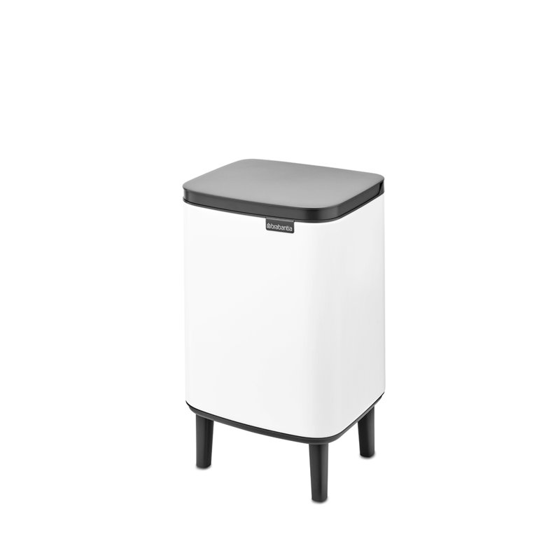 Brabantia 7 Litre Bo Waste Bin Hi, White