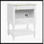 Meuble-lavabo de luxe moderne 24 po avec lavabo en céramique, armoire avec tablette ouverte et espace de rangement fermé-1821292259