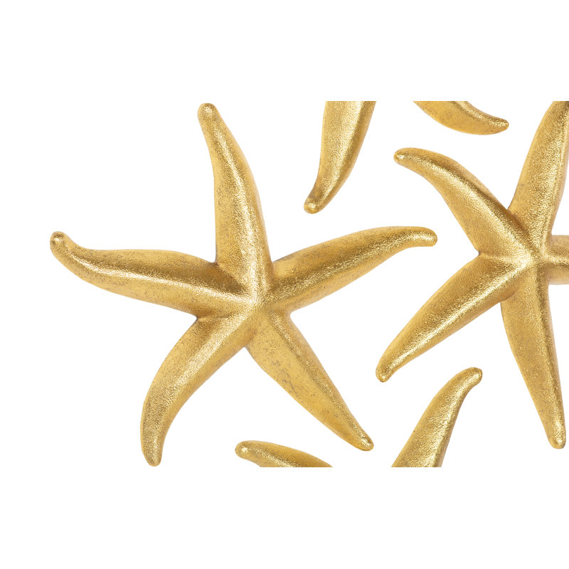 4 Piece Starfish Wall Décor Set, Large