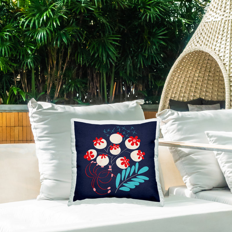 Coussin intérieur/extérieur Floral