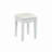 Compact Makeup Vanity Table With Reversible Mirror, Dressing Table Set With Stool, Space-Saving Beauty Station For Small Places