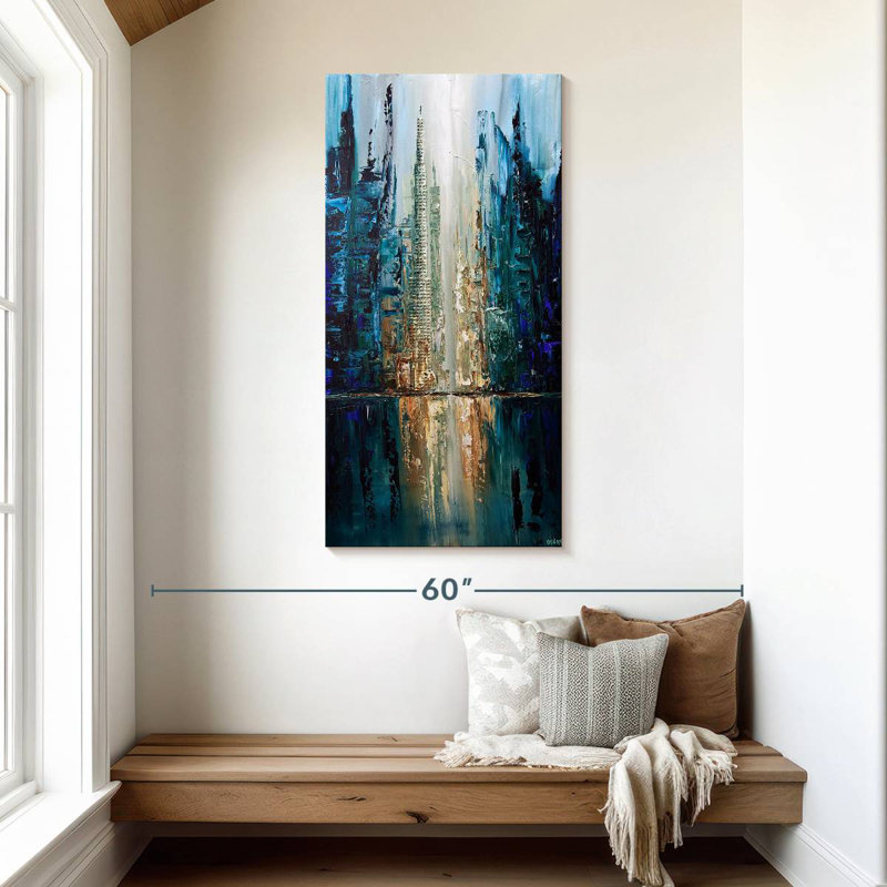 City of Angels Reflection, H 48 po x l 24 po