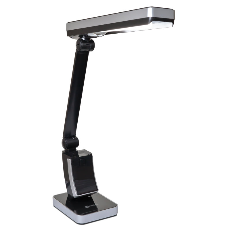 Lampe de bureau OttLite 13W Slimline - Maison, bureau, chambre à coucher ou lecture, Noir