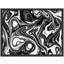 Reproduction d'art encadrée abstraite pour décoration intérieure moderne - 11 po x 14 po-116555630-116555632