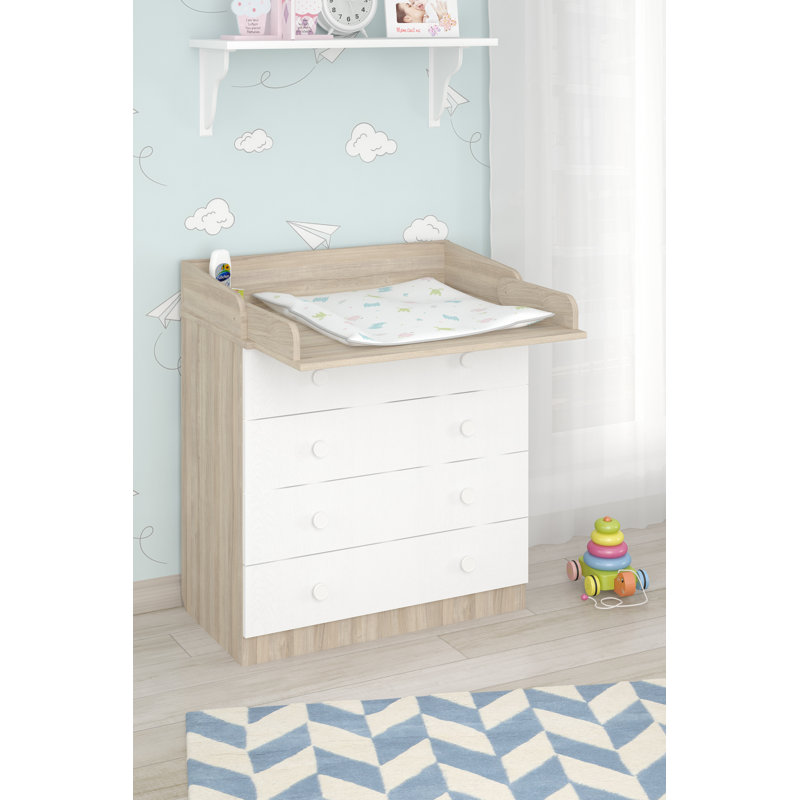 Changing dresser Model 800 Classic, Elm/White