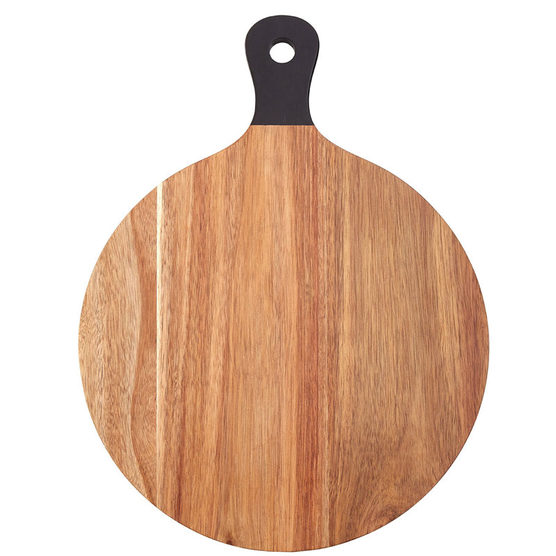Savoy Wood Chopping Board, 2cm H x 42cm W x 32cm D, Black