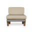 Catalina Outdoor Teak Lounge Chair-502431837-502432751
