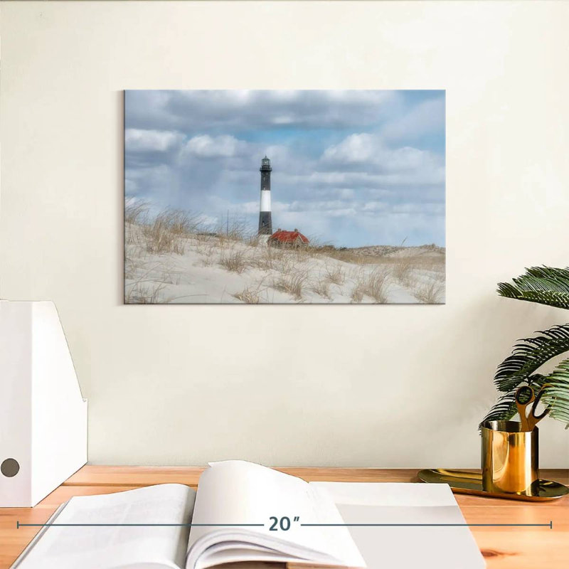 Fire island lighthouse Aletra, H 8 po x l 12 po