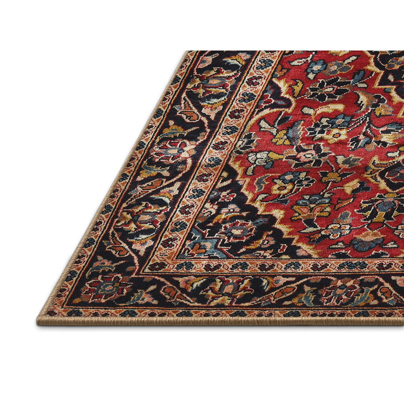 Morty Oriental Indoor Rug, Rectangle 2' x 4'