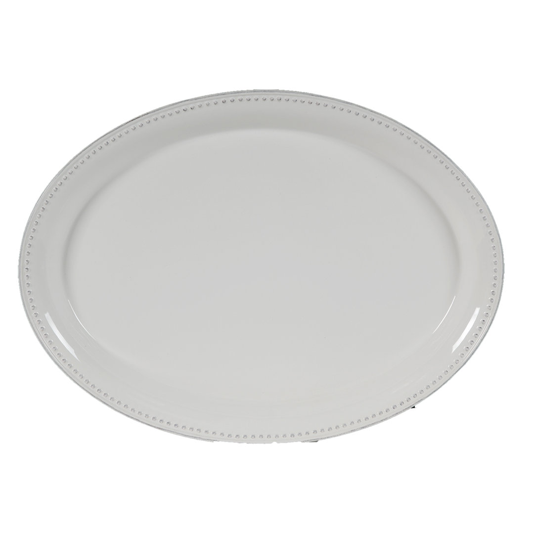House Of Hampton® Tiemann Porcelain Platter House of Hampton®
