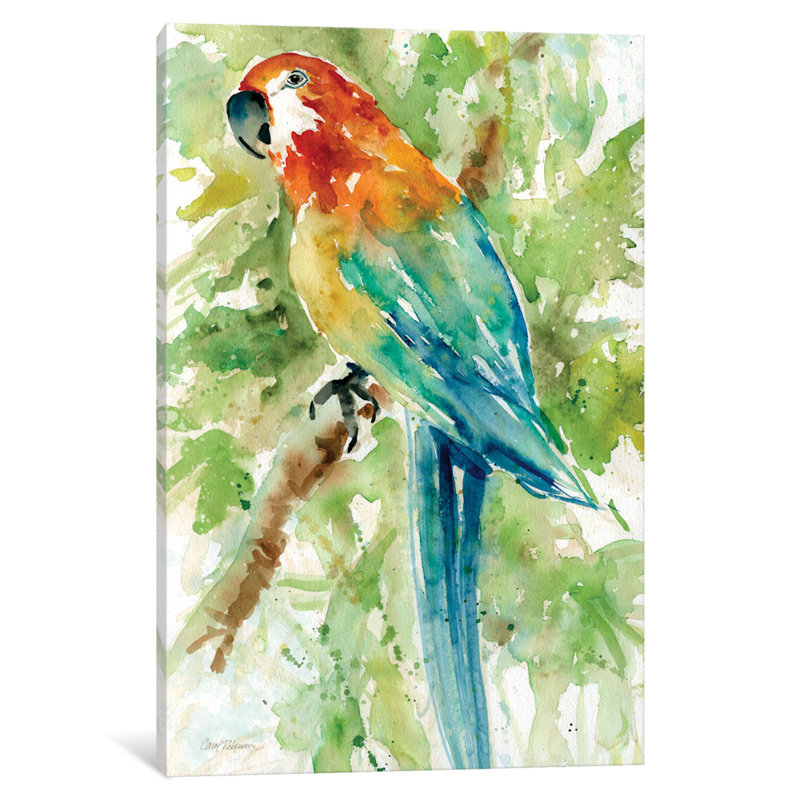 Ii, impression sur toile tendue Island Beauty, H 18 po x l 12 po x P 1,5 po
