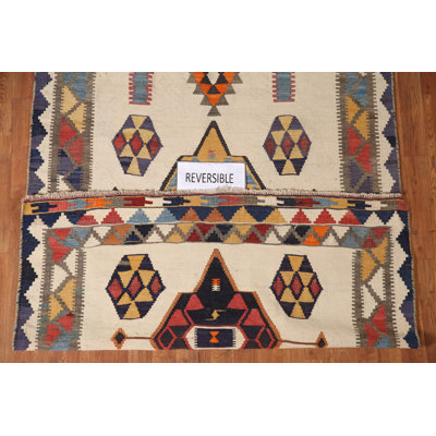 Vegetable Dye Kilim   Rug 5x7