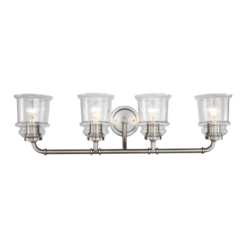 Shifflett 4 - Light Vanity Light, Antique Nickel