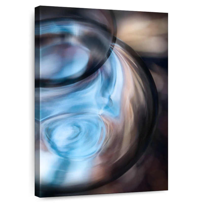 Avery Blue Vase, 48" H x 32" W
