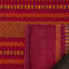 Tapis orange / rouge en coton tissé à plat à la main Bokard-44470591