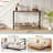 2 Tier Narrow Console Tables, Behind Couch Table for Living Room, Foyer, Corridor, Office, 29.9" h x 43.3" w x 9.8" d-915177683