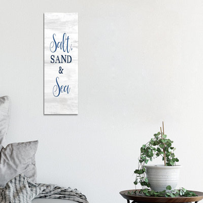 Salt And Sea VI by Kimberly Allen - Wrapped Canvas Panoramic Print