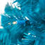 Arbre de Noël pin artificiel pré-éclairé - turquoise - lumières claires-106854036
