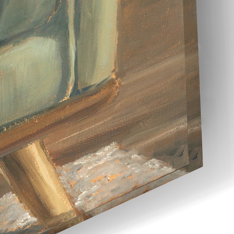 «Traditional Canine Portrait 1» par Ethan Harper, art mural en verre acrylique, H 16 po x l 24 po
