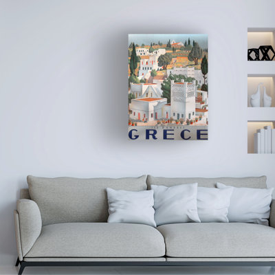 Marcus Jules Island Of Andros Greece Canvas Art
