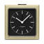 Block Stainless Steel Alarm Tabletop Clock in Stainless Steel-70530382-70530381