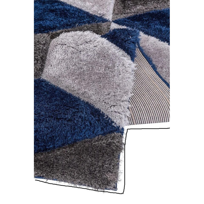 Shag Area Rug, Rectangle 160 x 230 cm