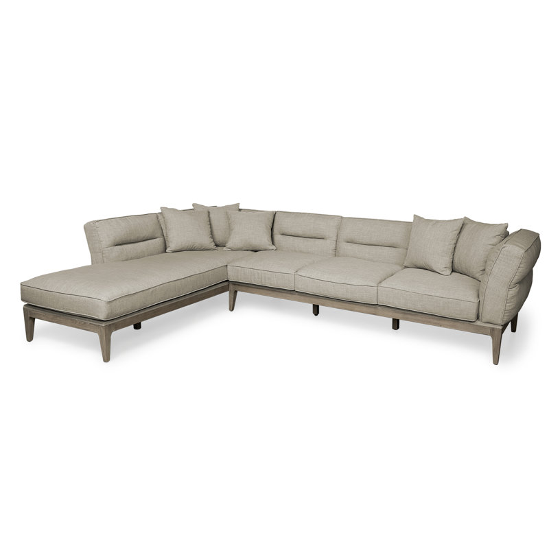 Canapé modulaire Cassandra, Orienté vers la gauche, Beige