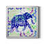 «Painted Elephant I», reproduction d'art graphique sur toile encadrée-608763010-608763068