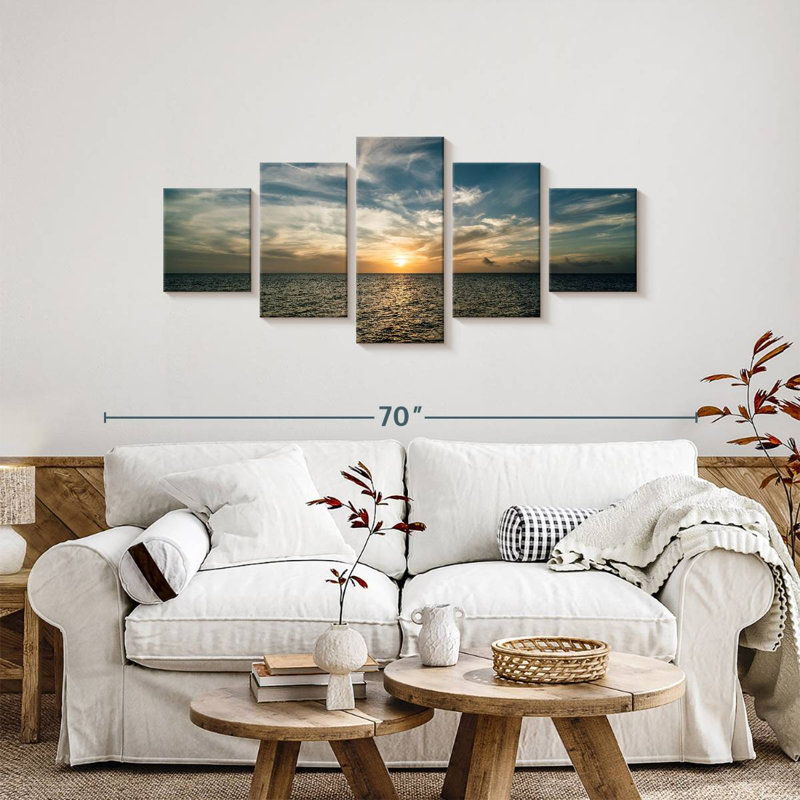 Paysage Curacao Avonni, H 24 po x l 55 po