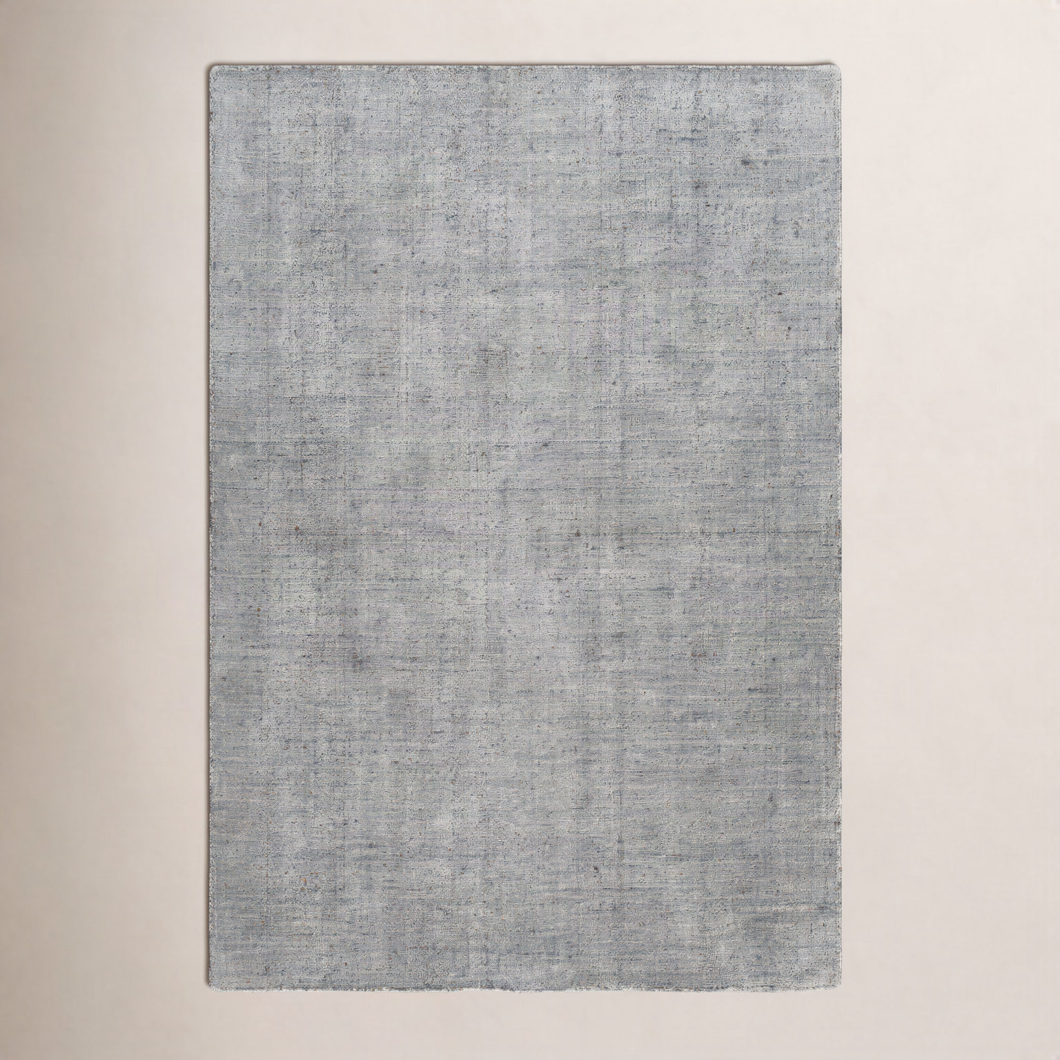 Alba Hand-Woven Slate Rug, Rectangle 5' x 7'6"