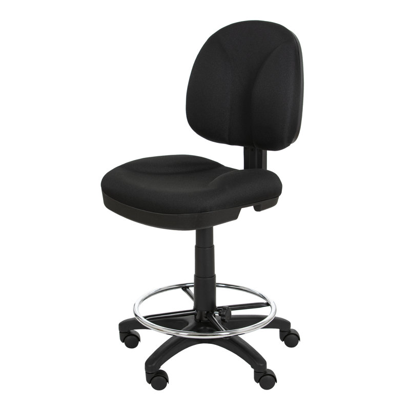 Tabouret de travail Calliope d'une hauteur de 24,5 po à 34,5 po., Non