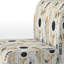 Fauteuil de chambre rembourré beige, Urban Nomadic