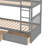 Frary Kids Twin Over Twin Bunk Bed-2047427160