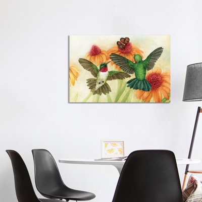 «Humingbird Garden II» par Tracy Lizotte - reproduction d'art