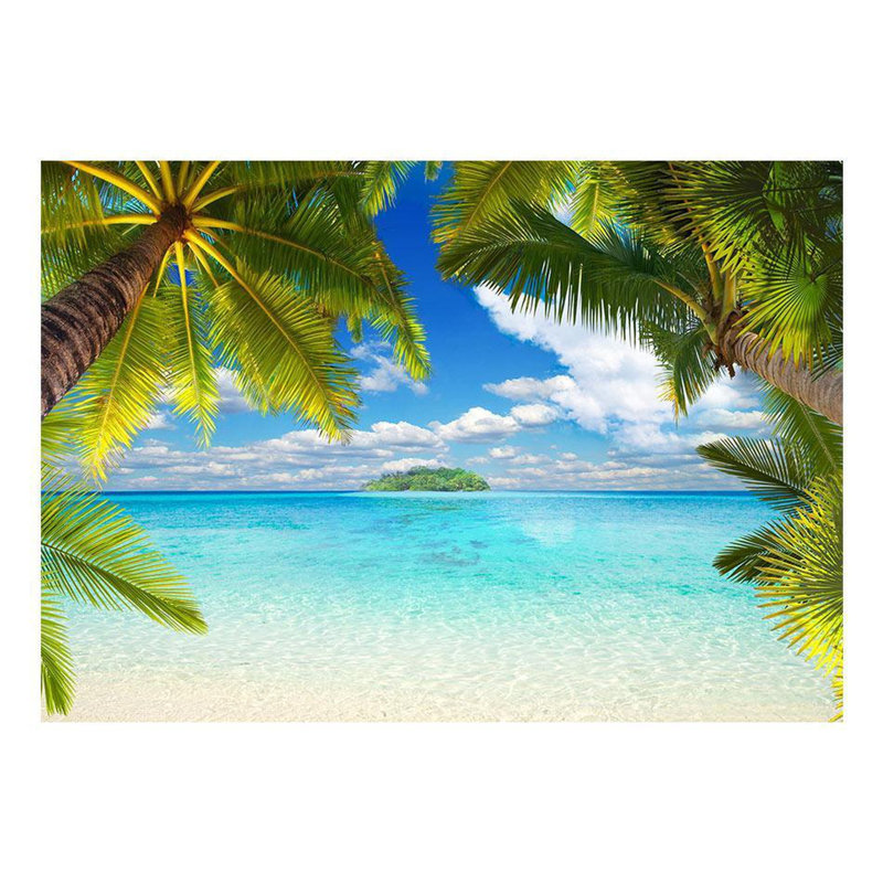 Alexxandra Carefree afternoon Wall Mural, 82" L x 118" W