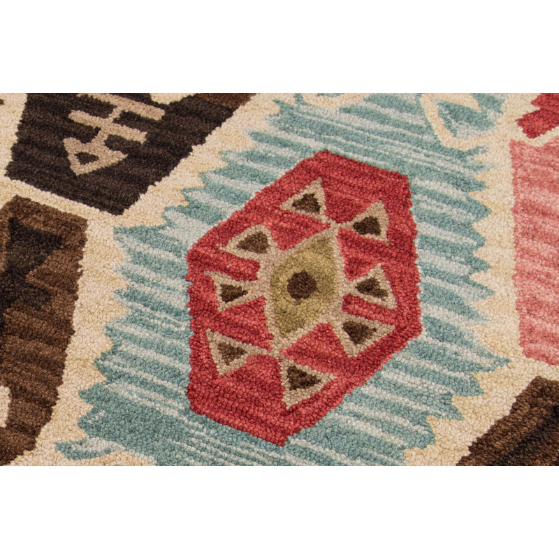 Adilet Wool Southwestern Indoor Rug, Rectangle 7'6" x 9'6"