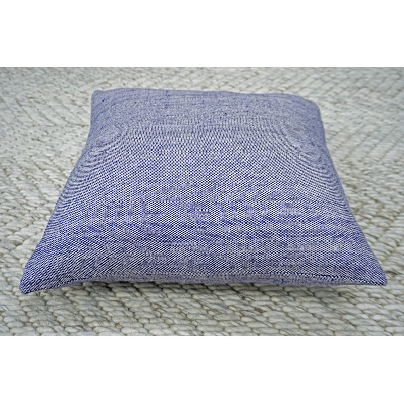 Abstract Silk Reversible Throw Pillow